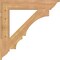 Ekena Millwork Balboa Traditional Smooth Bracket, Western Red Cedar, 5 1/2"W x 36"D x 36"H BKT06X36X36BOA01SWR - alternate 4